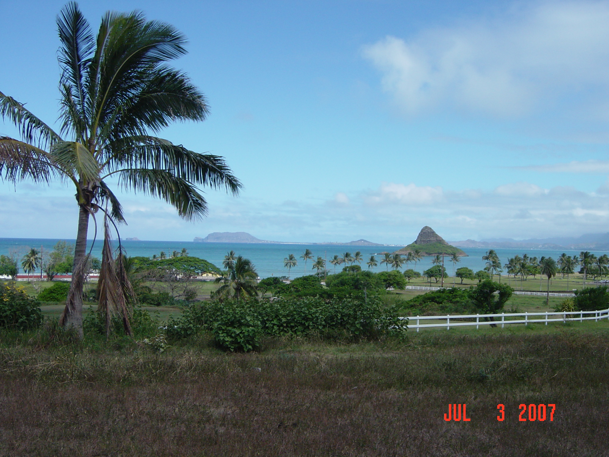 Chinaman's Hat from Kualoa Ranch, Oahu