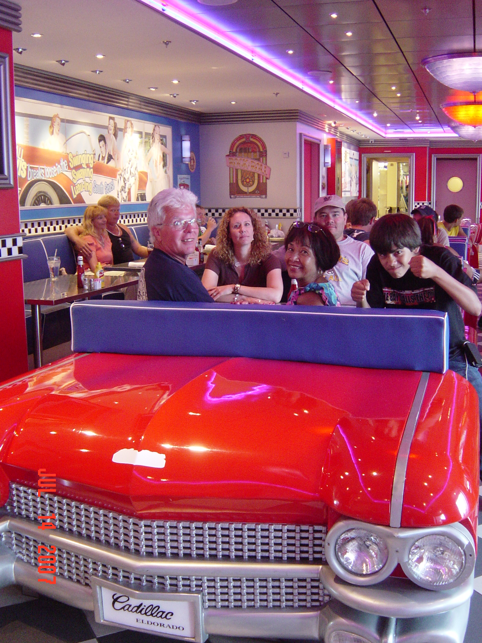 NCL Pride of America's Cadillac Diner